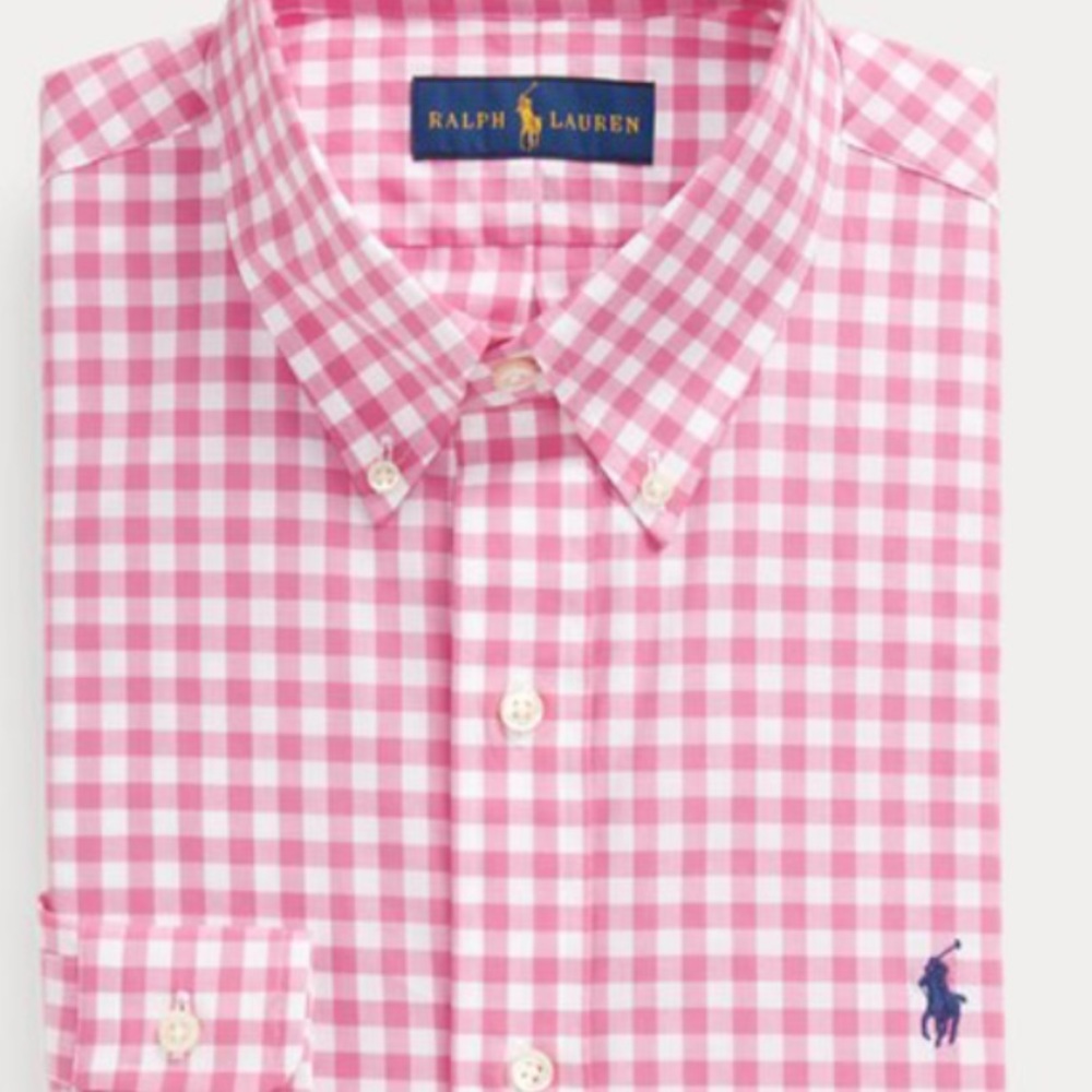 Ralph Lauren checked dress shirt size small